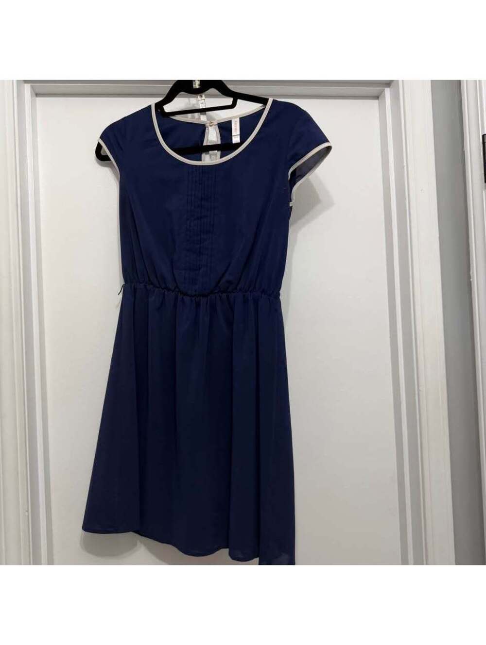 Xhilaration Women’s Navy Y2K Blue Dress size Medium